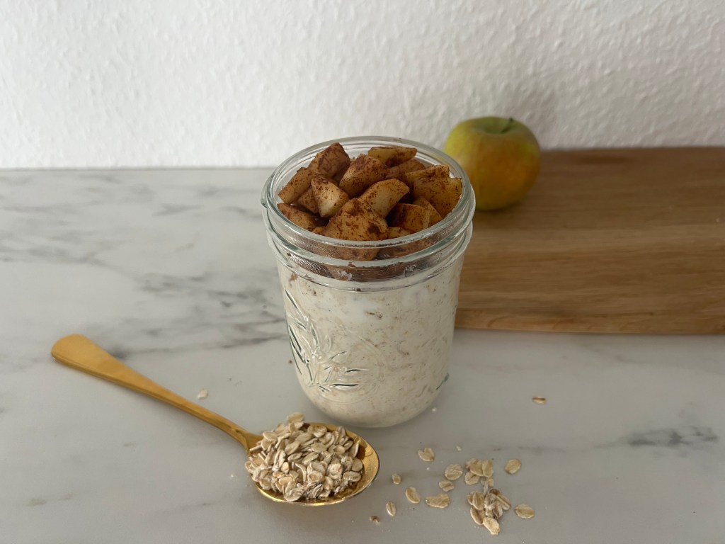 Bratapfel Overnight Oats